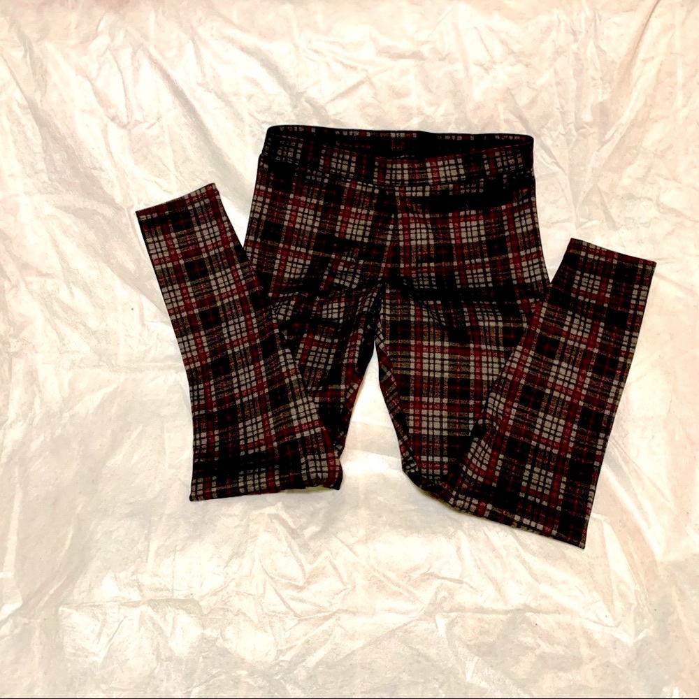 Simply Vera plaid stretch pants